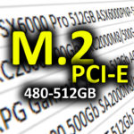 Сравнительная таблица M.2 NVMe PCI-E 3.0 SSD 480-512GB