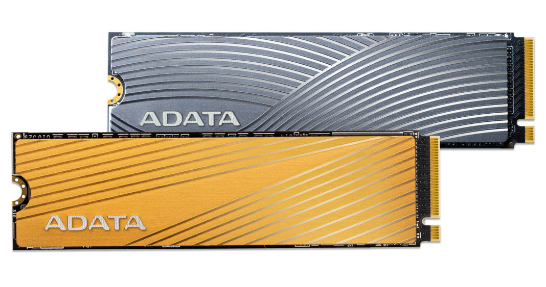 Falcon и Swordfish новые M.2 NVMe SSD накопители от ADATA