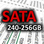 Сравнительная таблица SATA SSD объемом 240-256GB