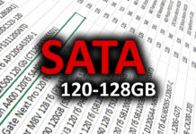 Сравнительная таблица SATA SSD объемом 120-128GB