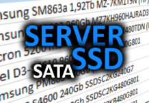 Сравнительная таблица серверных SATA SSD дисков