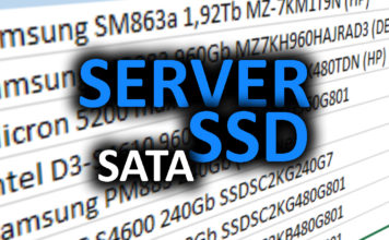 Сравнительная таблица серверных SATA SSD дисков